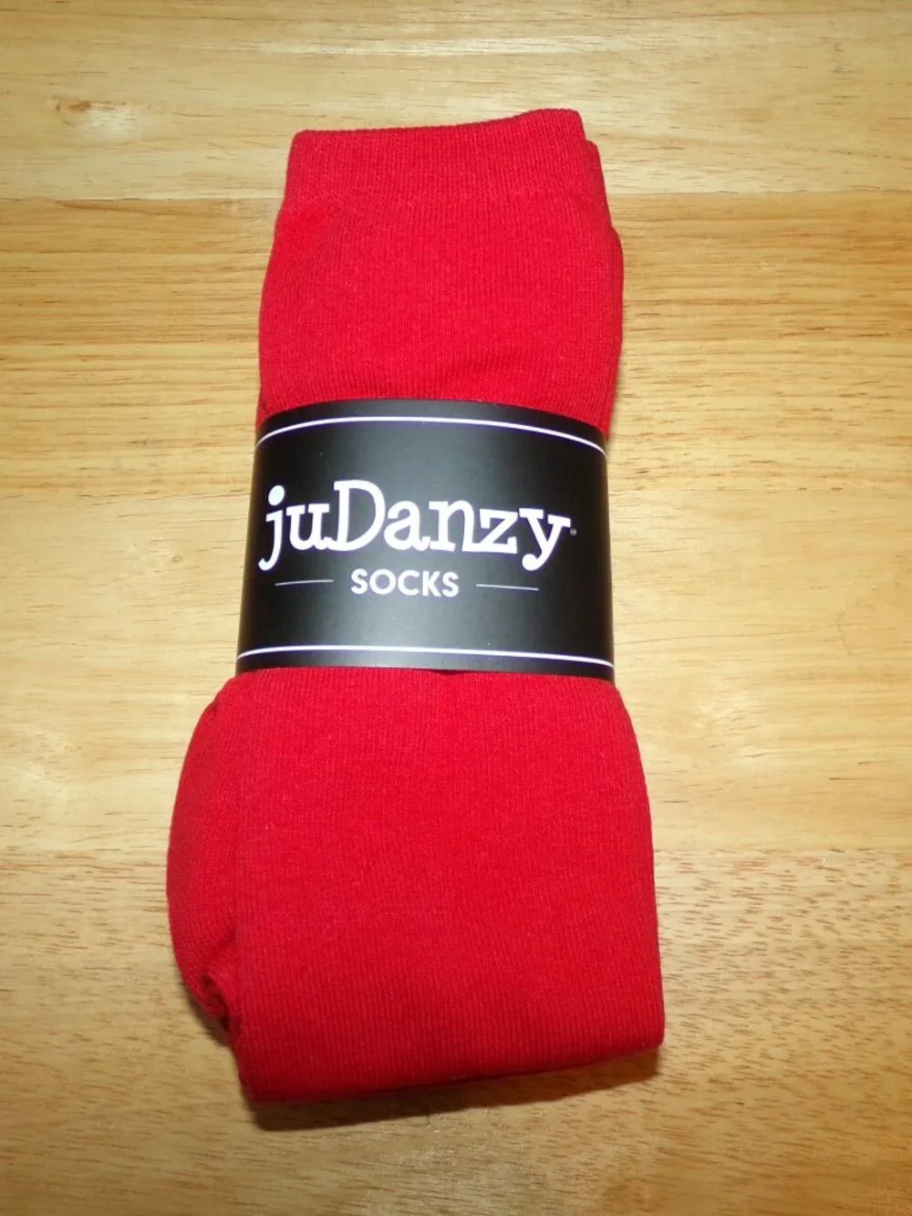 juDanzy Knee High Socks 3 Pairs Red Uniform Soccer School AFO Unisex 10-15 Youth